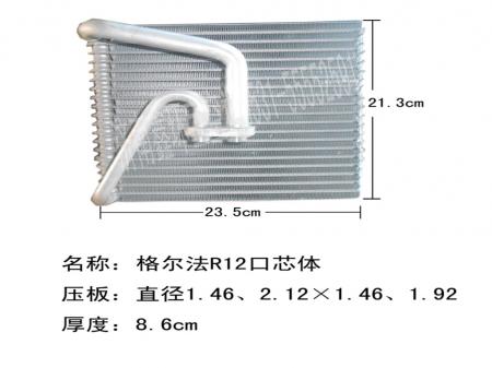  江淮格尔发芯体（H阀R12压板口）