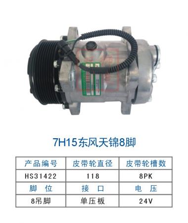  双狮7H15东风天锦8脚