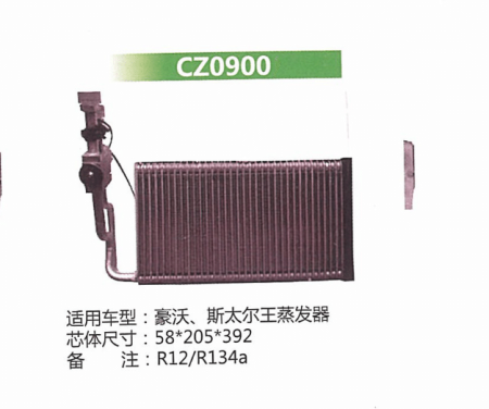  豪沃、斯太尔王蒸发器