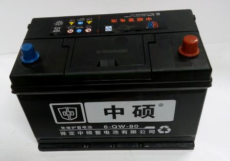  骆驼DF蓄电池6QW-80R(550)