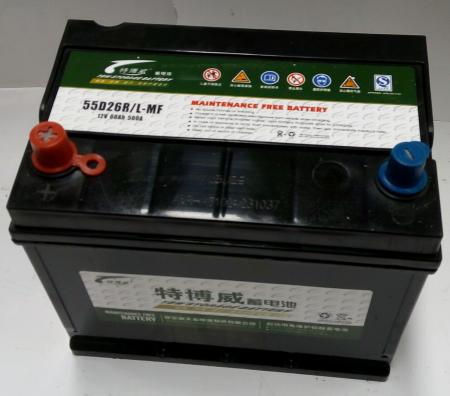  电瓶/特博威55D26R(500)