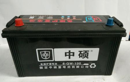  电瓶/中硕6QW-100