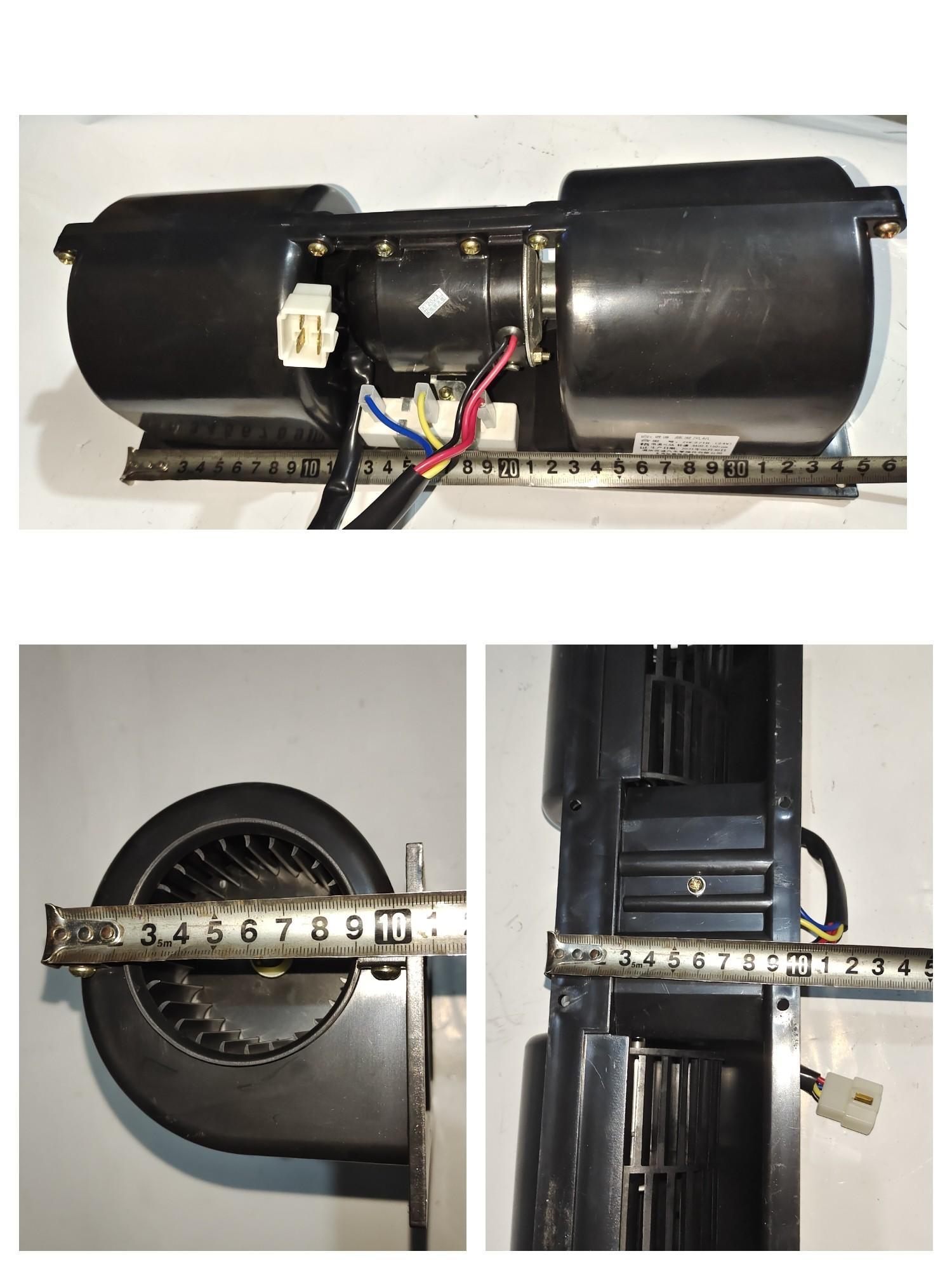  福田60/12-24V暖风电机长35底宽10高10.8（271B)