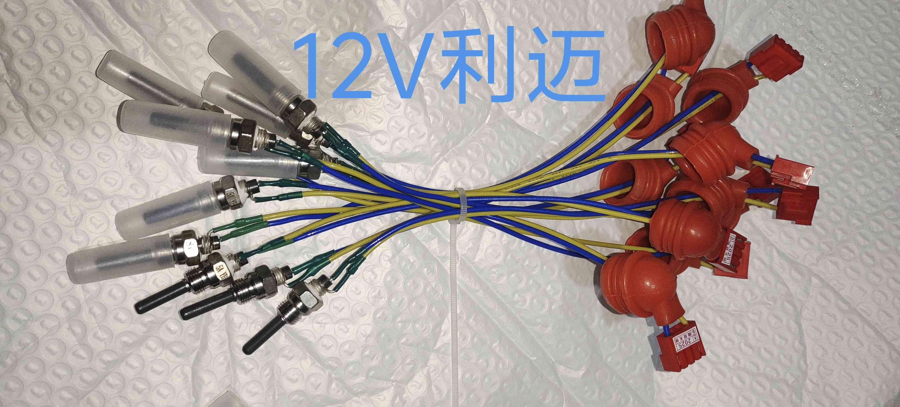  点火塞12V(利迈）蓝黄线