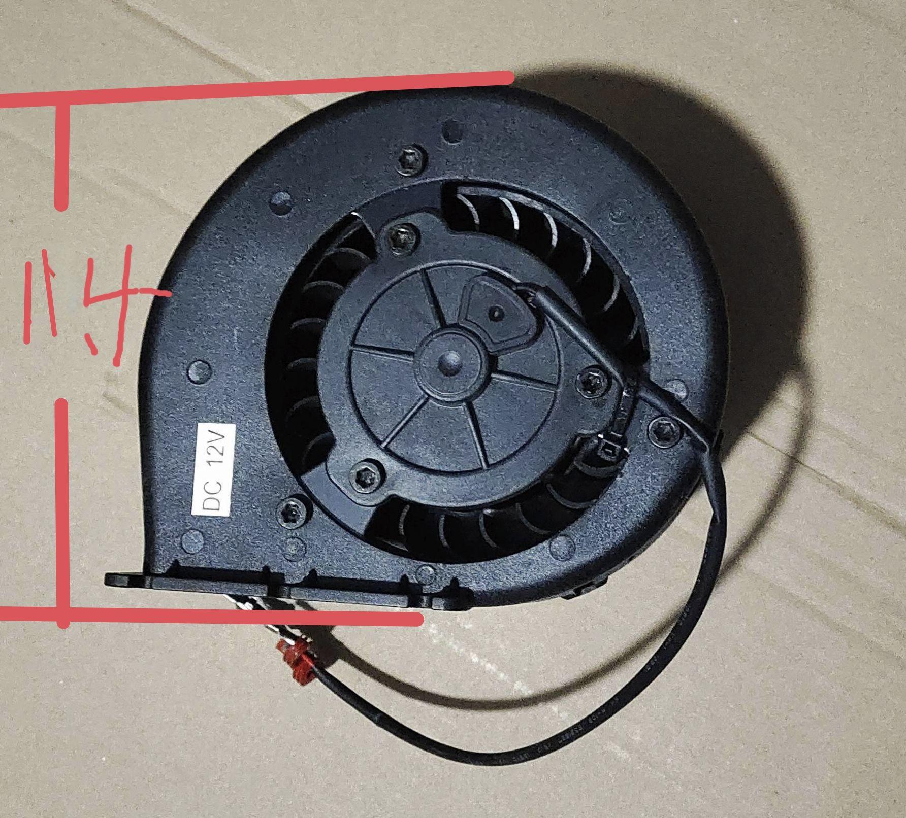  徐工60-12V小/暖风电机